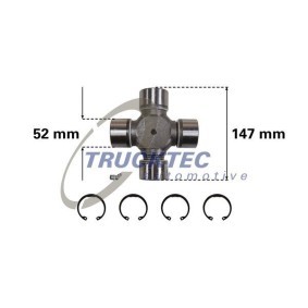 Ölleitung für Turbolader des Herstellers TRUCKTEC AUTOMOTIVE - Originalware Artikelnummer: 07.18.026