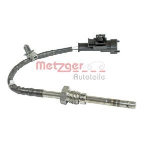 Kjøp Sensor, eksostemperatur av METZGER 0894261 til den lave prisen 1437,83 NOK