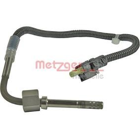 Abgastemperatursensor für MERCEDES-BENZ von METZGER