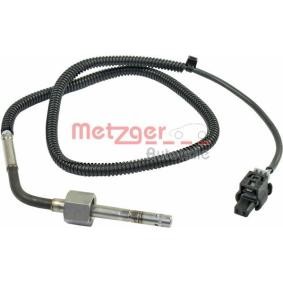 Abgastemperatursensor für MERCEDES-BENZ von METZGER