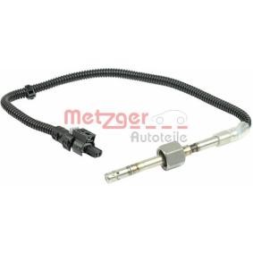 Abgastemperatursensor für MERCEDES-BENZ von METZGER