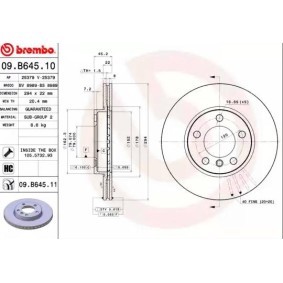 MINI Bremsscheibe von BREMBO