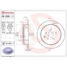 Bremsscheibe von BREMBO