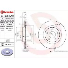 Bremsscheibe von BREMBO
