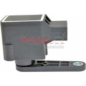 Acquista Sensore, Luce Xenon (Correzione assetto fari) da METZGER 0901127 a buon mercato per soli 67,58 €