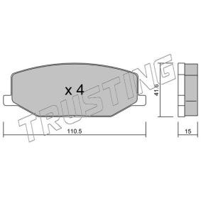 Acquista Kit pastiglie freni da TRUSTING 099.0 a buon mercato per soli 65,14 €