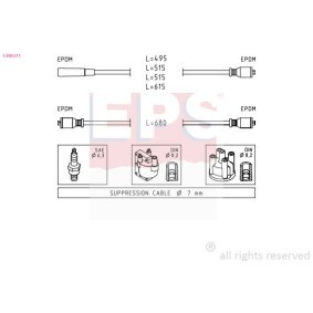 Comprar Juego de cables de encendido de EPS 1.500.768 a bajo precio de 66,46 €