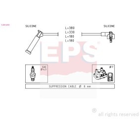 Köp Tändkabelsats av EPS 1.501.420 till det låga priset 546,22 kr