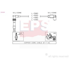 Compre Jogo de cabos de ignição da EPS 1.501.492 a um preço baixo por 25,90 €