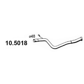 Acquista Tubo gas scarico da ASSO 10.5018 a buon mercato per soli 78,12 €