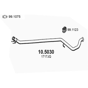 Acquista Tubo gas scarico da ASSO 10.5030 a buon mercato per soli 98,68 €