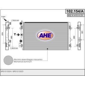Achetez des Radiateur du moteur AHE 102.154/A à prix pour 133,07 €