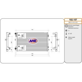Acquista Radiatore motore da AHE 102.157 a buon mercato per soli 151,35 €