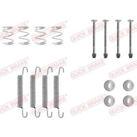Compre Kit de acessórios, maxilas de travão de estacionamento da KAWE 105-0711 a um preço baixo por 7,28 €