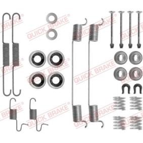 Compre Kit de accesorios de las zapatas de freno de KAWE online para NAVARA Pick-up (D21) a precios moderados