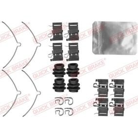 Comprar Kit de accesorios, pastillas de frenos de KAWE 109-0001 a bajo precio de 19,01 €