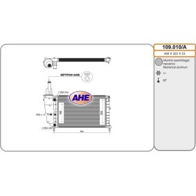 Acquista Radiatore motore da AHE 109.010/A a buon mercato per soli 63,38 €