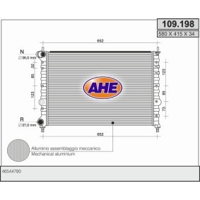 Acquista Radiatore motore da AHE 109.198 a buon mercato per soli 161,10 €