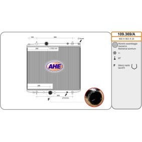 Acquista Radiatore motore da AHE 109.369/A a buon mercato per soli 132,04 €
