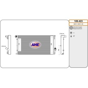 Acquista Radiatore motore da AHE 109.423 a buon mercato per soli 224,60 €