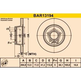 Bremsscheibe von Barum
