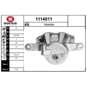 Bremssattel 1114011 von SNRA günstig für 158,76 € online kaufen