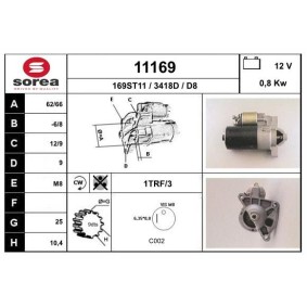 Köp Startmotor av EAI 11169 till det låga priset 965,78 kr