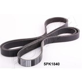 Achetez des Courroie Poly-V ASHIKA 112-5PK1840 à prix pour 18,63 €