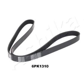 Achetez des Courroie Poly-V ASHIKA 112-6PK1310 à prix pour 18,18 €