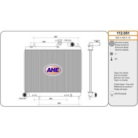 Acquista Radiatore motore da AHE 112.051 a buon mercato per soli 96,70 €