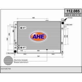 Acquista Radiatore motore da AHE 112.085 a buon mercato per soli 210,26 €
