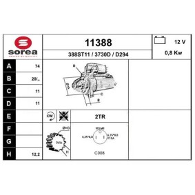 Anlasser 11388