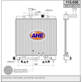 Acquista Radiatore motore da AHE 115.056 a buon mercato per soli 163,36 €