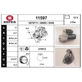 Köp Startmotor av EAI 11597 till det låga priset 2303,94 kr