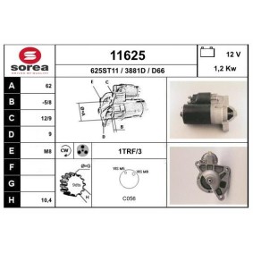Anlasser 11625