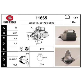 Köp Startmotor av EAI 11665 till det låga priset 1068,46 kr