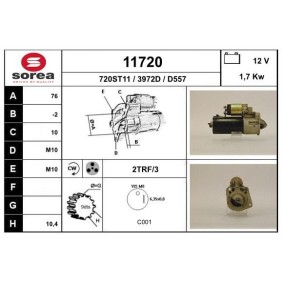 Köp Startmotor av EAI 11720 till det låga priset 2012,75 kr