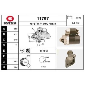 Compre Motor de arranque da EAI 11797 a um preço baixo por 81,29 €