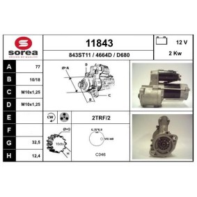 Köp Startmotor av EAI 11843 till det låga priset 1964,16 kr