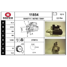 Köp Startmotor av EAI 11854 till det låga priset 2539,67 kr