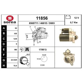 Köp Startmotor av EAI 11856 till det låga priset 965,78 kr