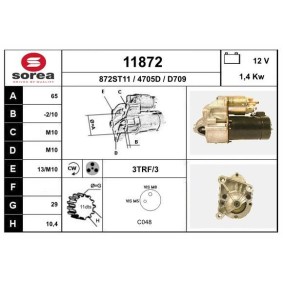 Köp Startmotor av EAI 11872 till det låga priset 1112,60 kr