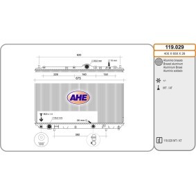 Acquista Radiatore motore da AHE 119.029 a buon mercato per soli 179,71 €