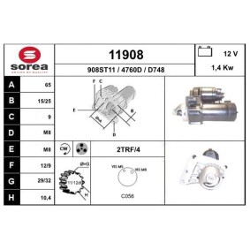 Compre Motor de arranque da EAI 11908 a um preço baixo por 83,64 €