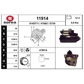 Köp Startmotor av EAI 11914 till det låga priset 1517,78 kr