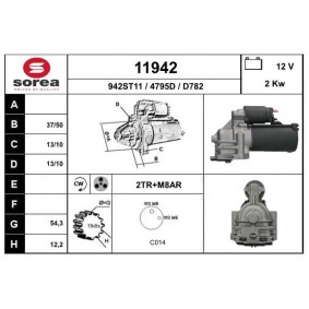 Köp Startmotor av EAI 11942 till det låga priset 1880,08 kr