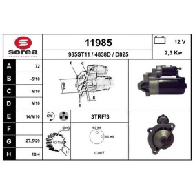 Köp Startmotor av EAI 11985 till det låga priset 1788,78 kr