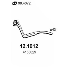 Abgasrohr 12.1012