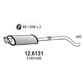 Acquista Marmitta centrale da ASSO 12.6131 a buon mercato per soli 140,42 €
