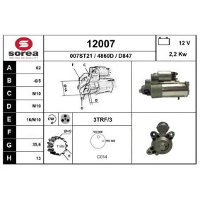 Köp Startmotor av EAI 12007 till det låga priset 2210,62 kr